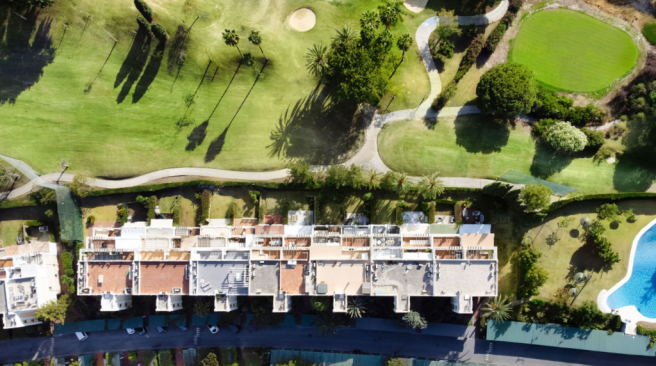 From above