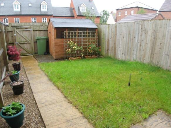 Rear garden