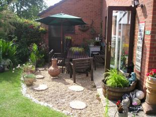 Rear garden