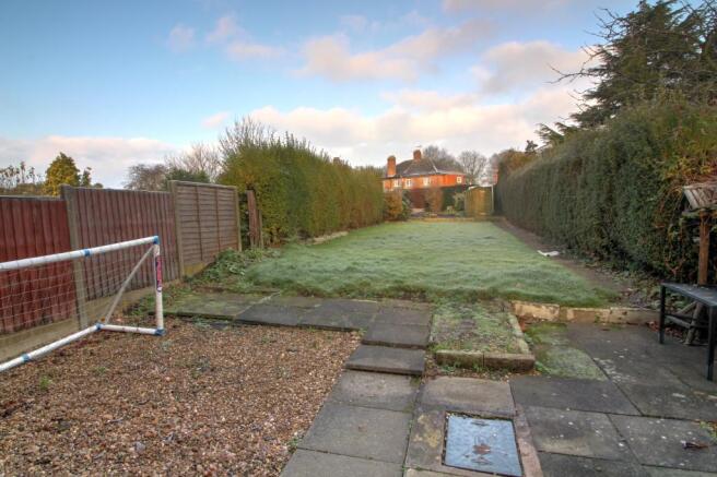 Rear garden