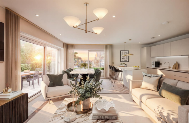 Show Home Living Space