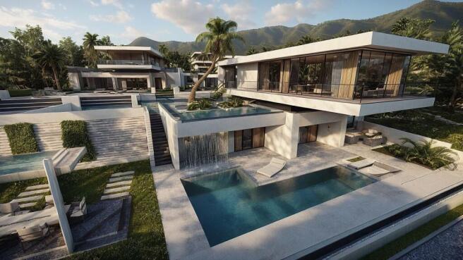 Large Private Luxury 3 Bedroom Villas with Private Swimming Pool and Garden, Edremit,Kyrenia Image 9999 1