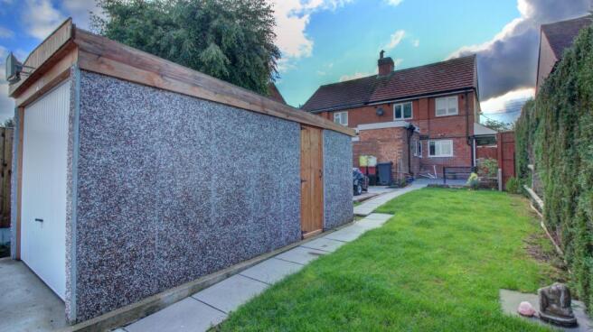 Rear Elevation and Garage