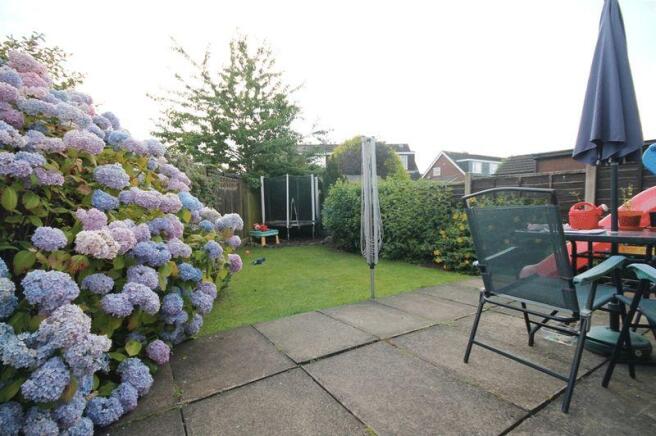 Rear garden