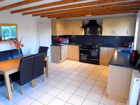 Kitchen and dining room