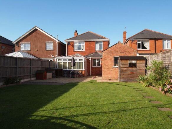 Rear garden