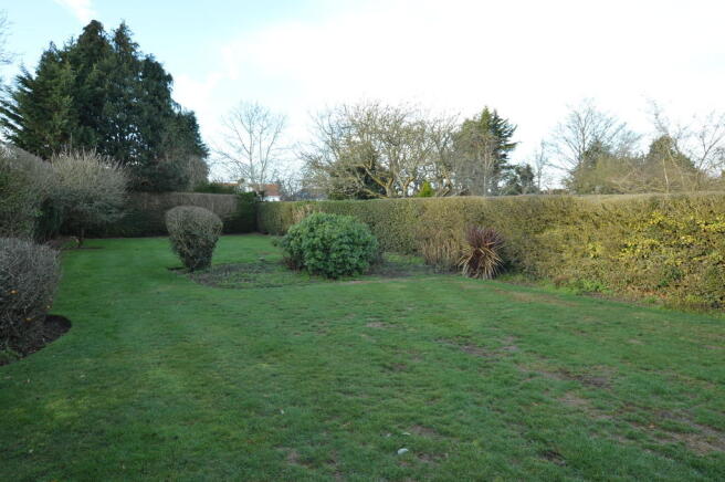 Rear garden