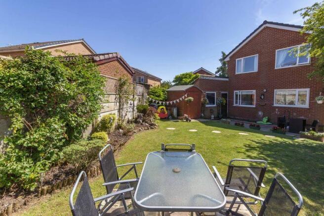 Rear of Property