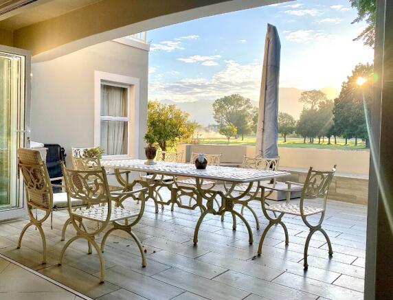 The verandah