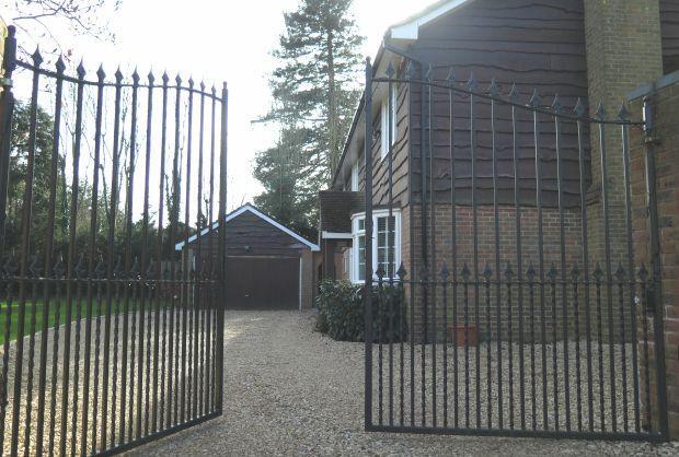 Gated entrance