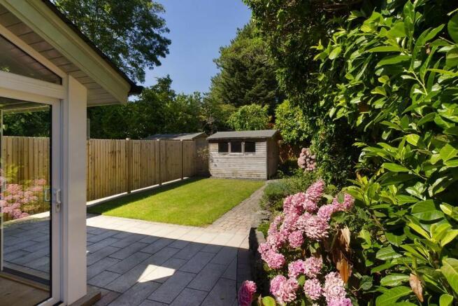 Garden and patio