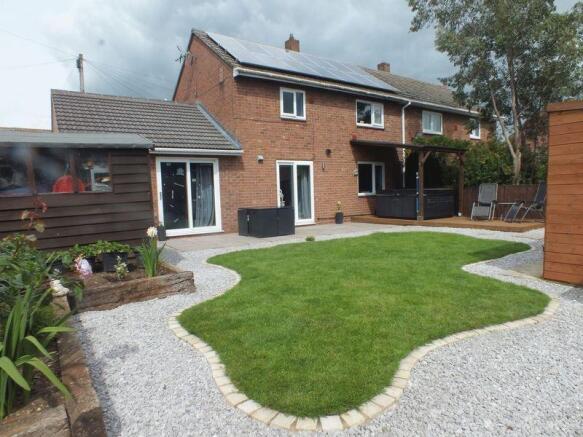 Rear of Property