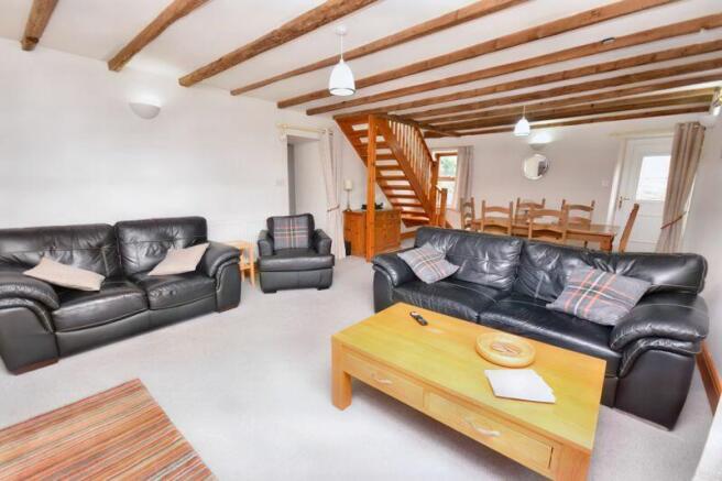 Open plan living dining 