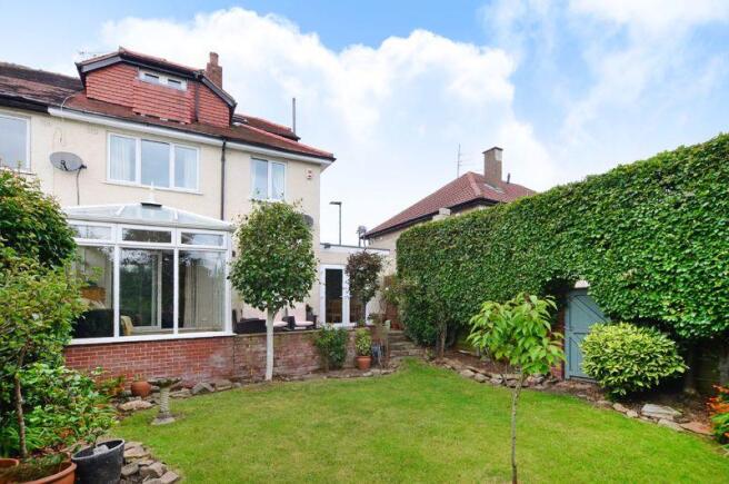 Rear of Property