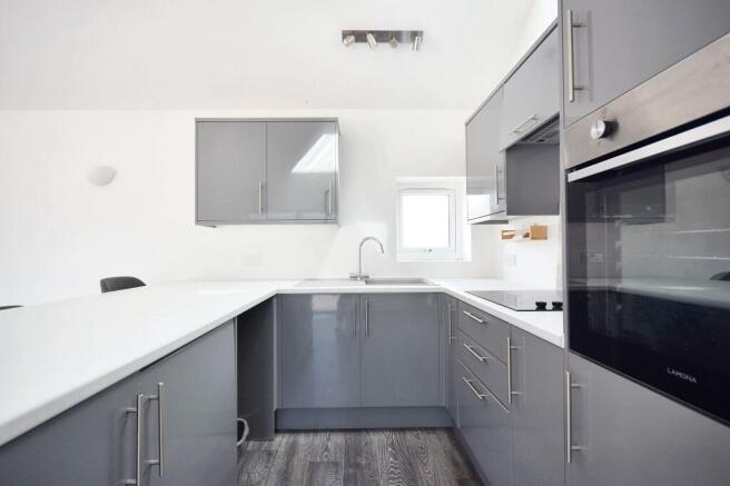 Open plan living area