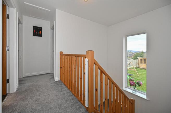 Stairs and galleried landing