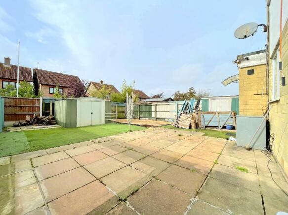 Rear garden