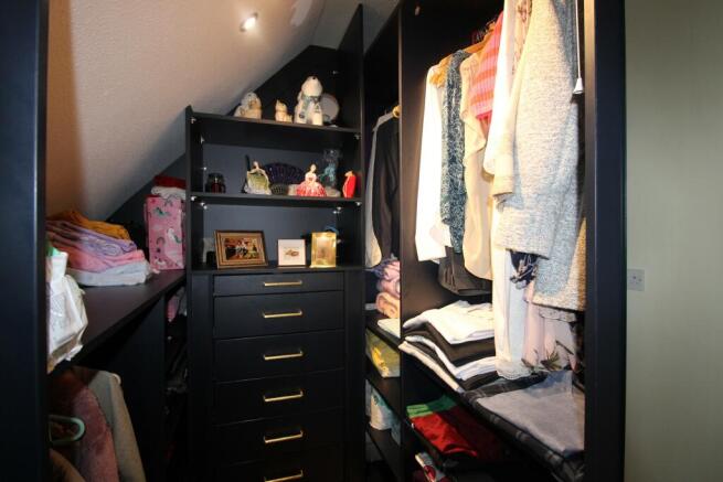Bedroom One Walk-in wardrobe