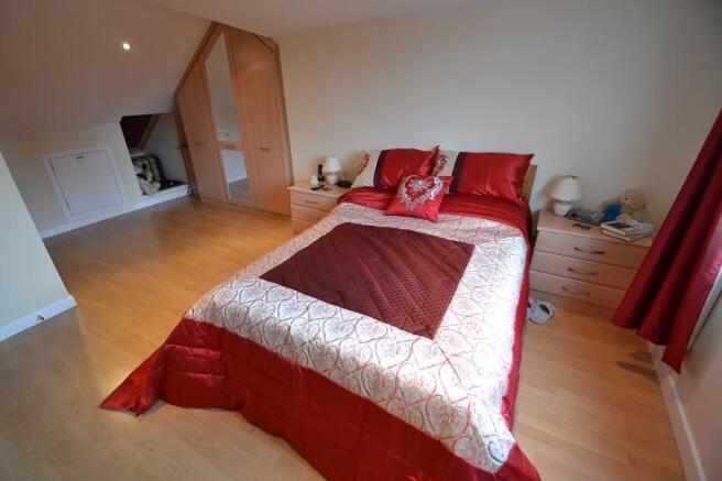 Master bedroom with en-suite shower room