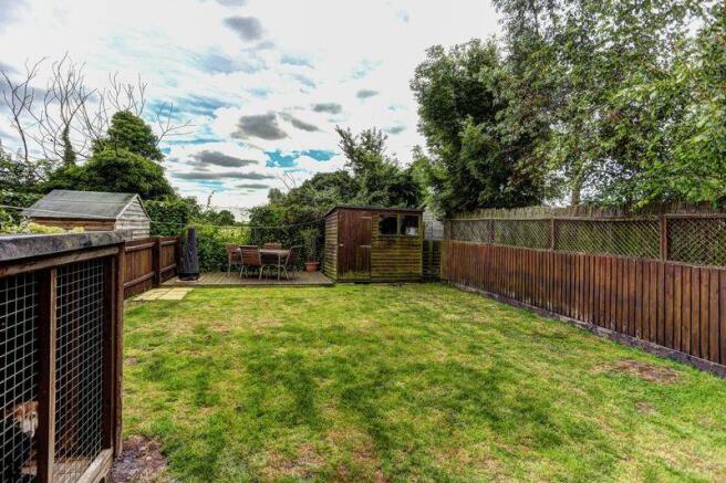 Rear garden