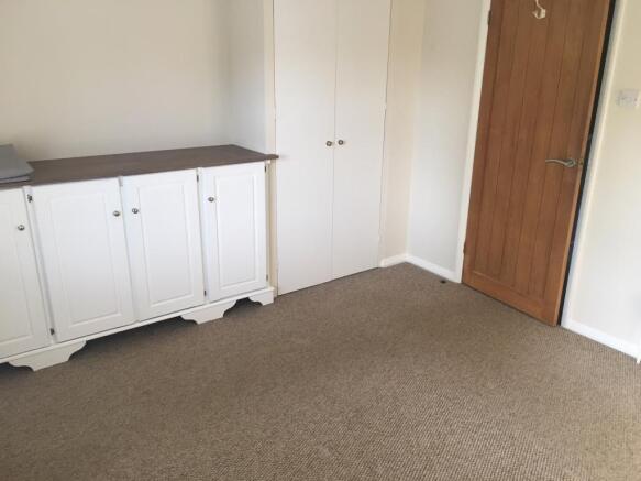 Main bedroom with built in storage