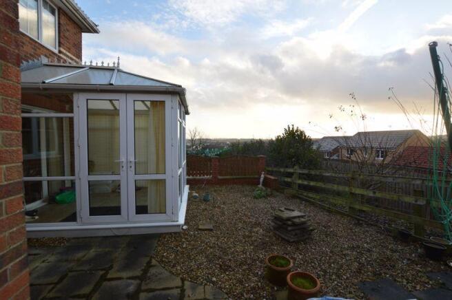 Rear garden