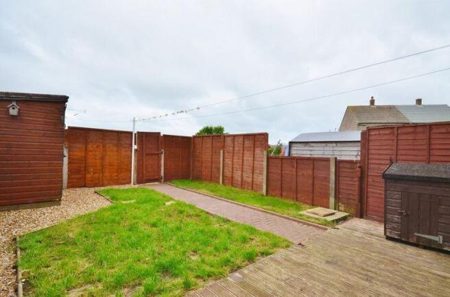 Rear garden