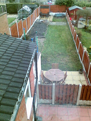 Rear garden