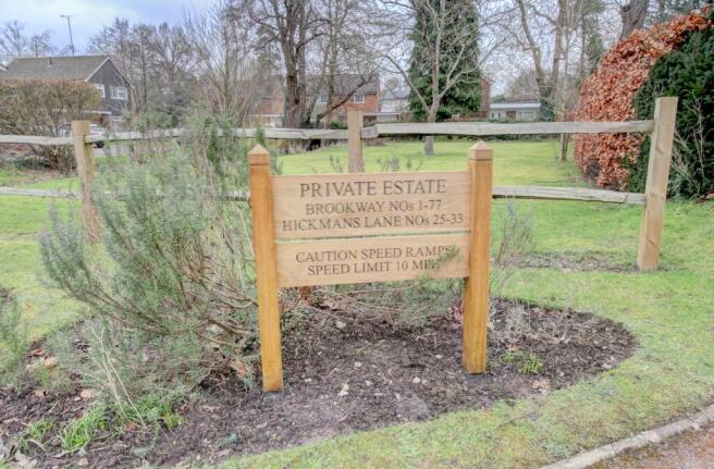 Private estate