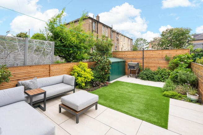 Garden of 46 Logie Green Road