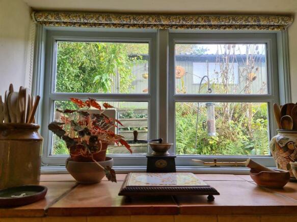 View from kitchen