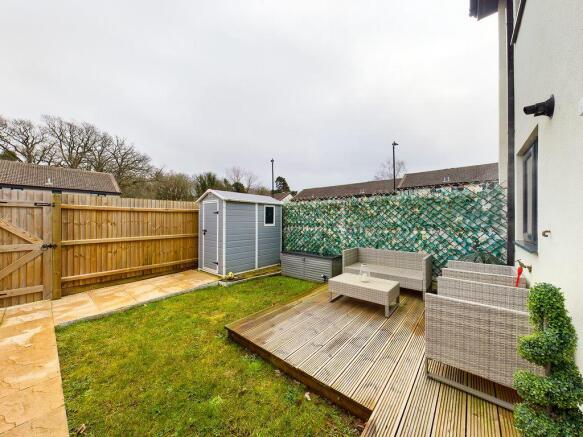 Garden at Back