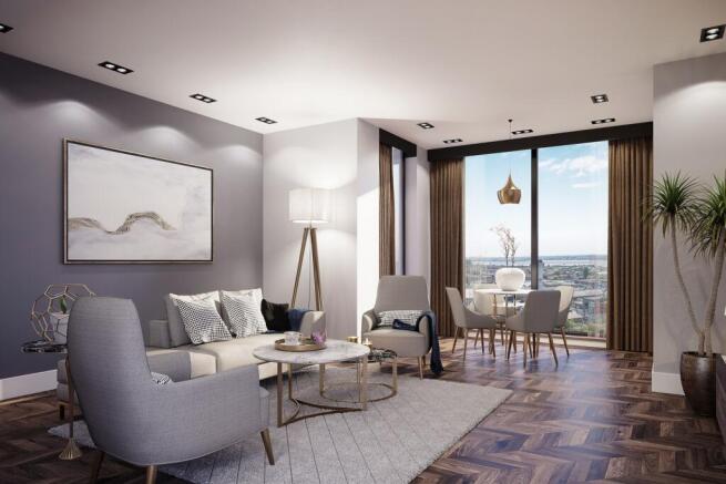 6% Projected Returns | Parliament Square, Liverpool – Smart 1 Bed near the Waterfront photo 2