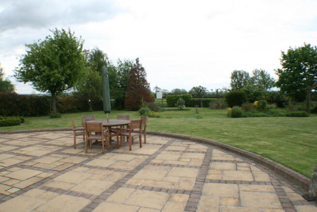 Rear garden