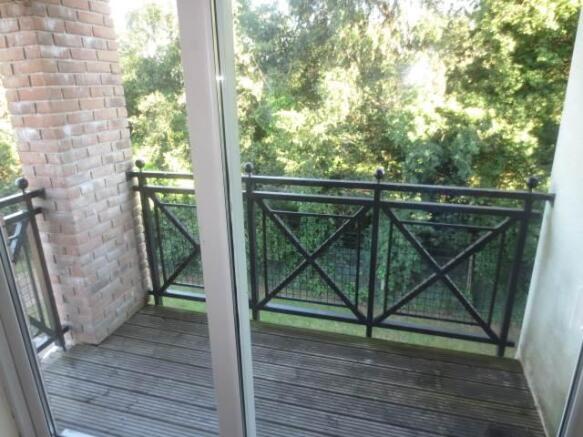 Private balcony