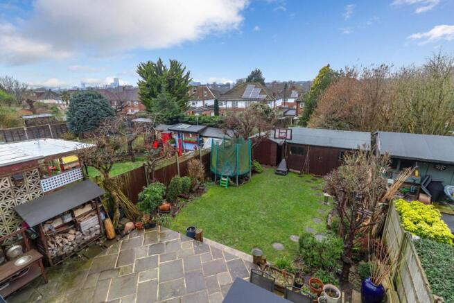 Aerial View Of Garden