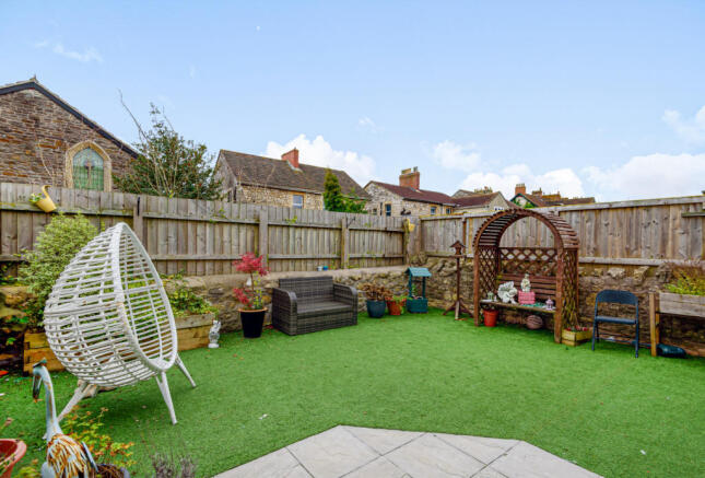 Rear garden