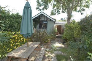 Rear garden-top end