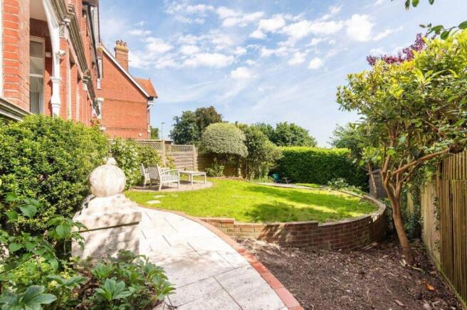 Rear garden