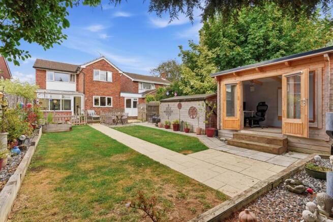 Rear Garden & Office