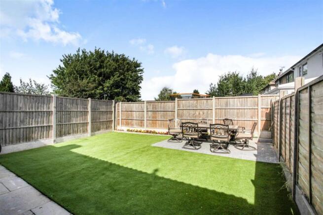 Rear Landscaped Garden