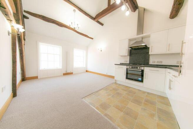 Living room & kitchen