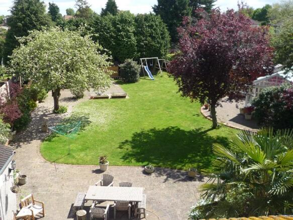 Rear garden