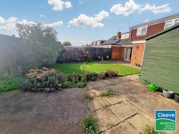 Rear garden