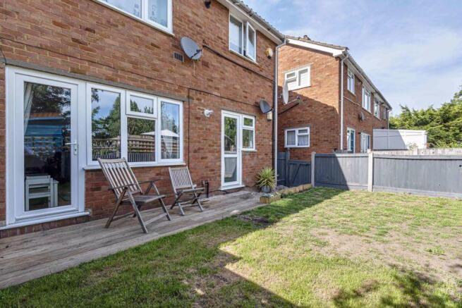 Rear garden sh...