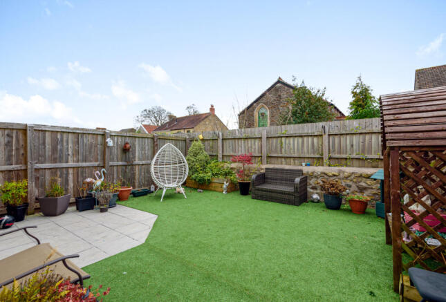 Rear garden