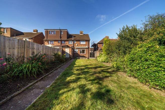 Rear of Property