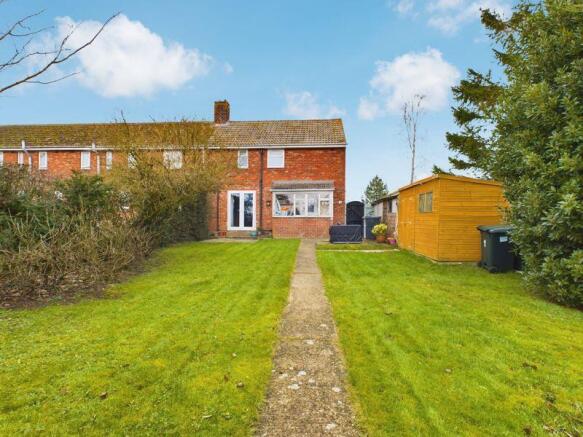 Rear of Property