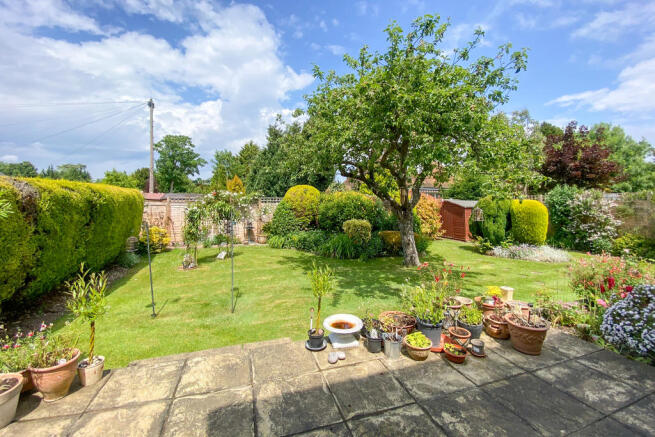 Rear garden