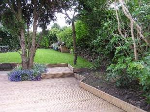 Rear garden